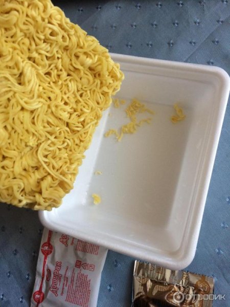 Доширак приготовленный