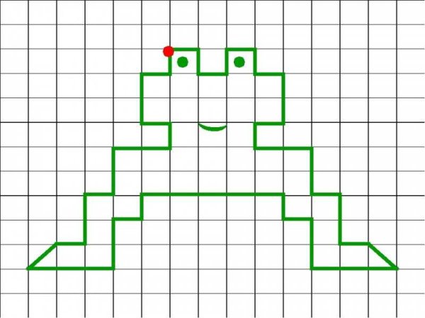 Граф диктант лягушка