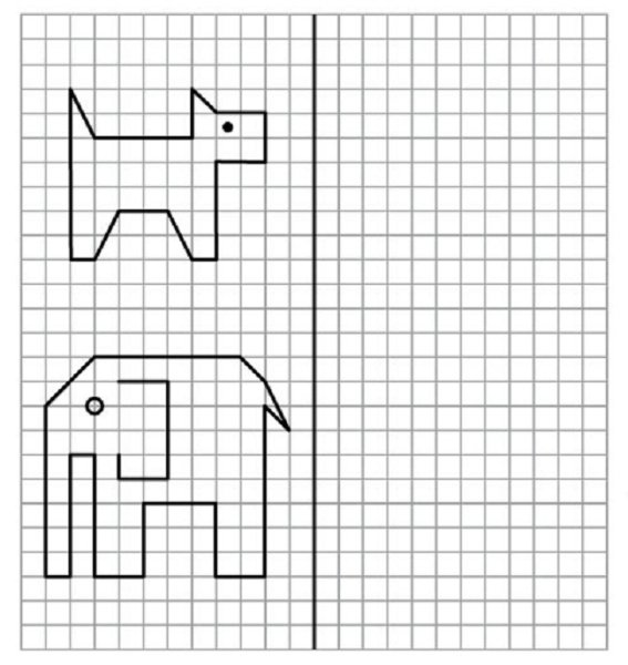 Рисование. Потклетоскам для детей