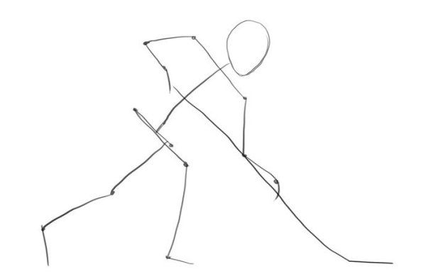 Нарисовать хоккеиста пошагово