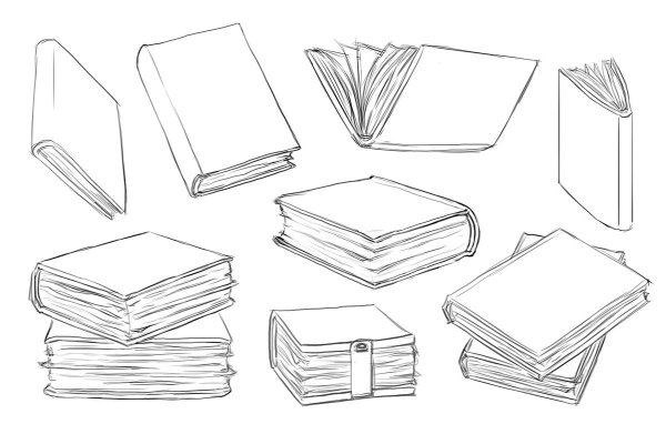 Зарисовка книги