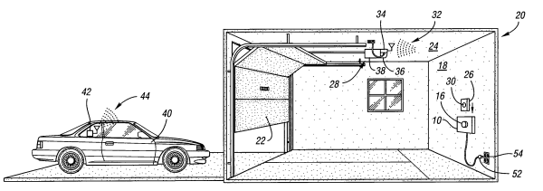 Эскиз внутри гаража