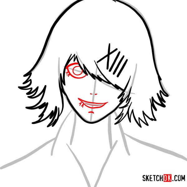 Джузо для срисовки карандашом легкие