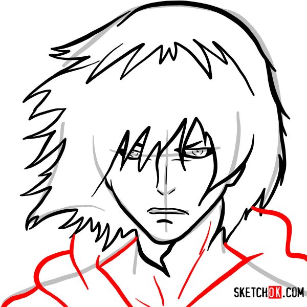 Аято Киришима карандашом