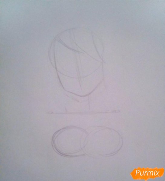 Как рисовать Гуля по шарагм