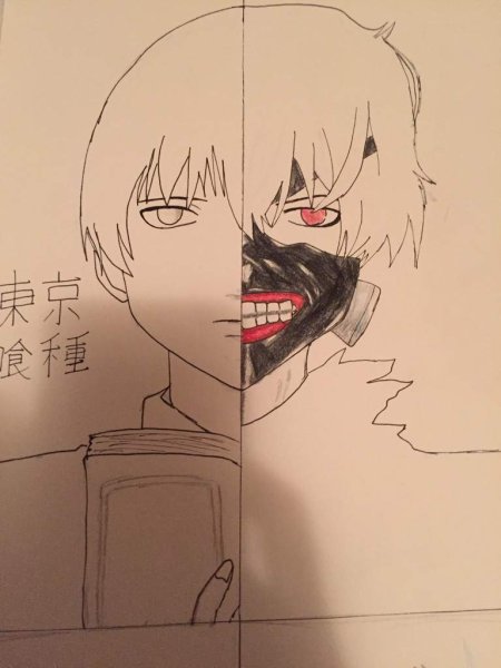 Канеки Кен легко