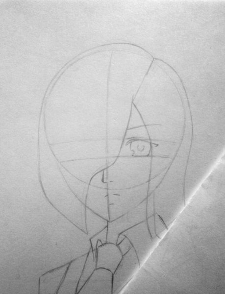 Тока Токийский гуль карандашом