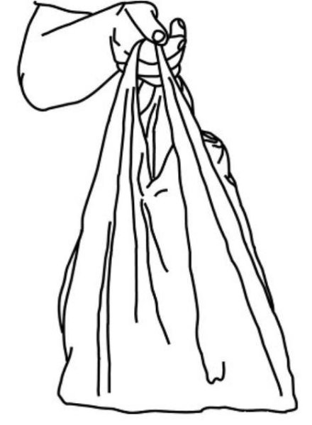 Мешочки нарисованные