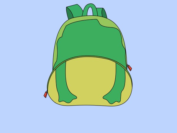 Мешок мультяшный