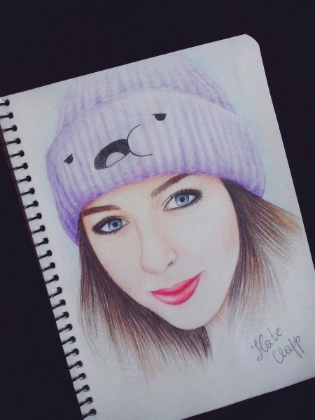 Катя Клэп портрет