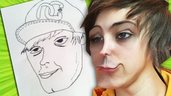 Ивангай арт карандашом