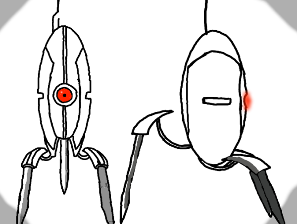 Portal 2 Turret чертежи