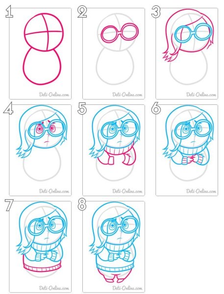 Алгоритмы рисования для дошкольников