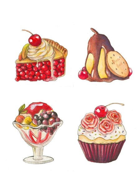 Фуд скетчинг