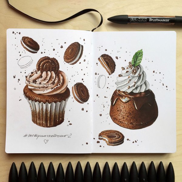 Сладости контур