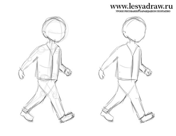 Человек рисунок простой