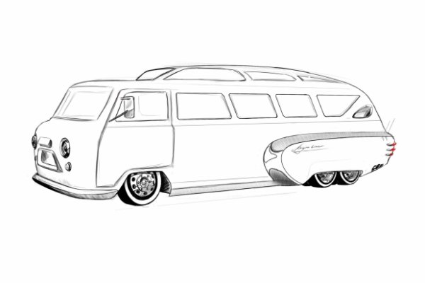 УАЗ 452 Буханка раскраска