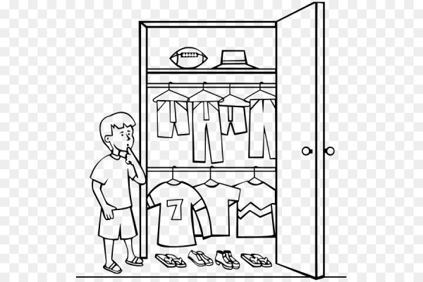 Аппликация шкаф для одежды