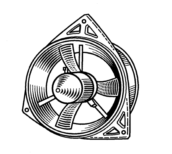Вентилятор раскраска для детей