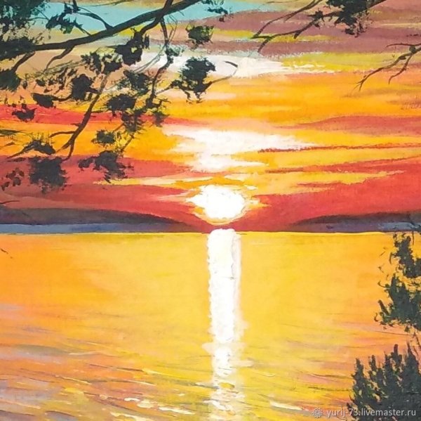 Картины заката солнца
