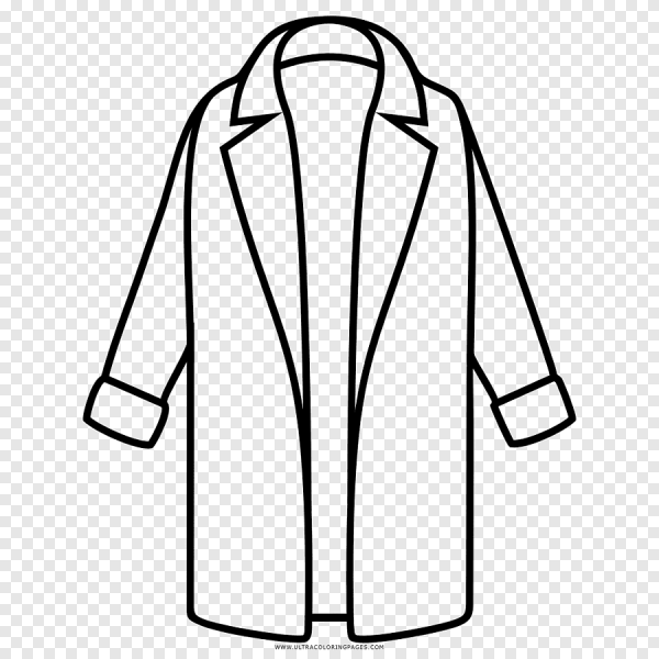 Нарисовать пальто