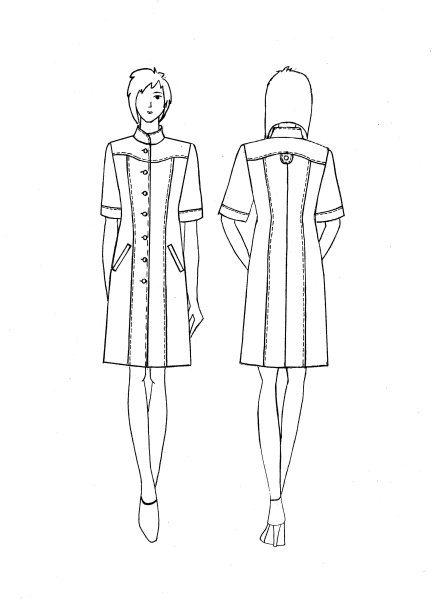 Технический рисунок одежды