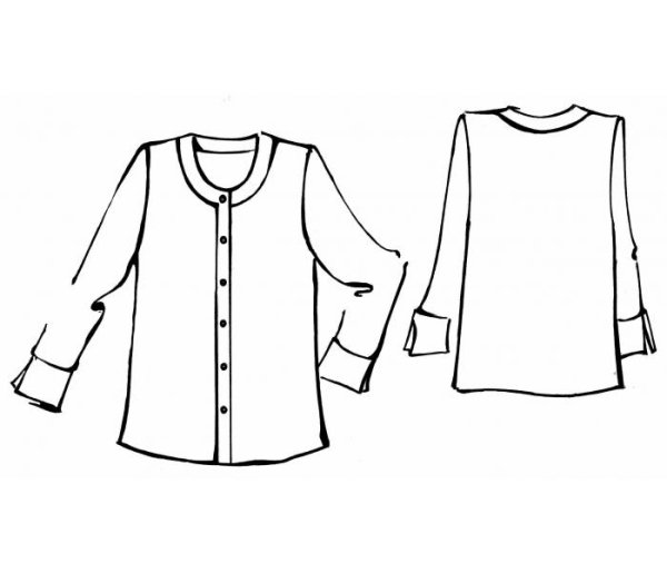 Лекало блузки