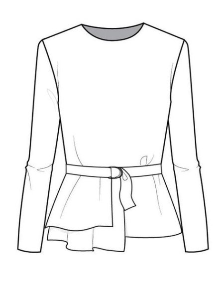 Кофта для срисовки