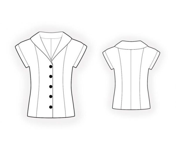 Шаблон блузки