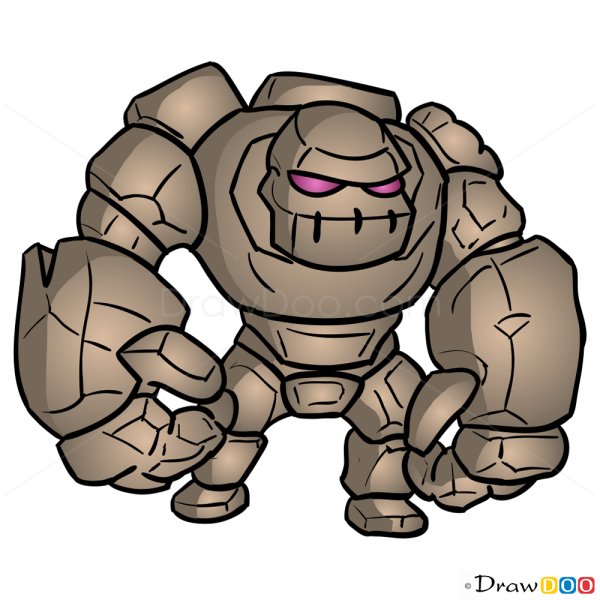Голем из Clash of Clans
