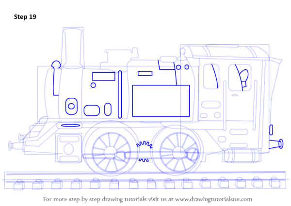Паскаль рисование паровоза