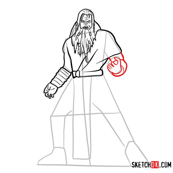 Нарисовать рисунок Зевса