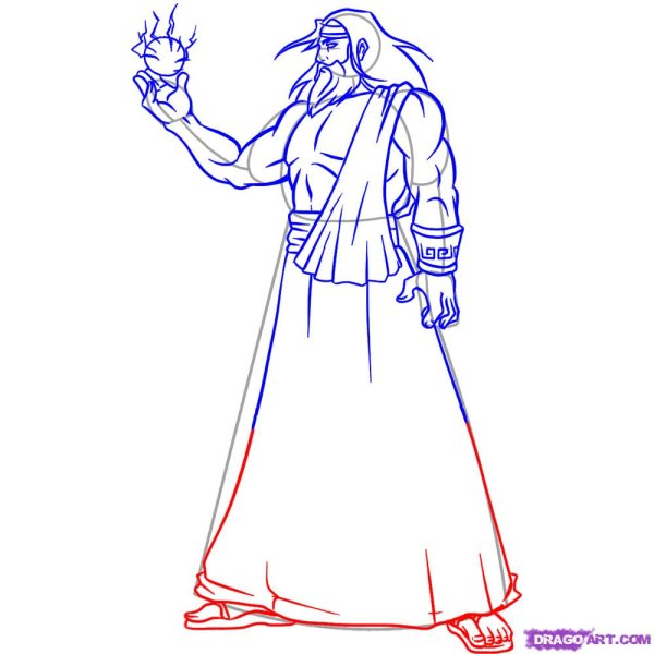 Бог Бог древней Греции Зевс