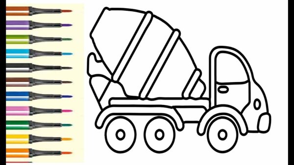 Рисовалки бетономешалок 4 года