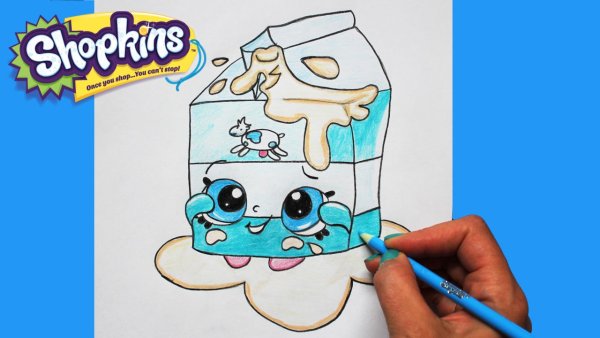 Картинки Шопкинс молоко