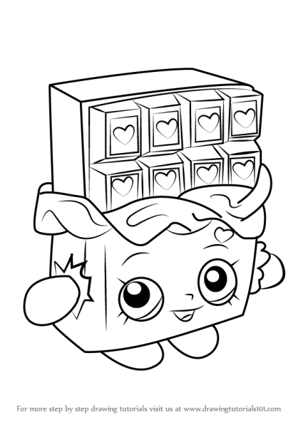 Разукрашку разукрашку Шопкинс