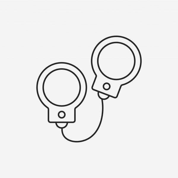 Наручники рисунок