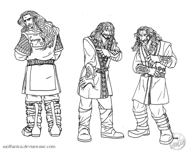 Лего Хоббит раскраска