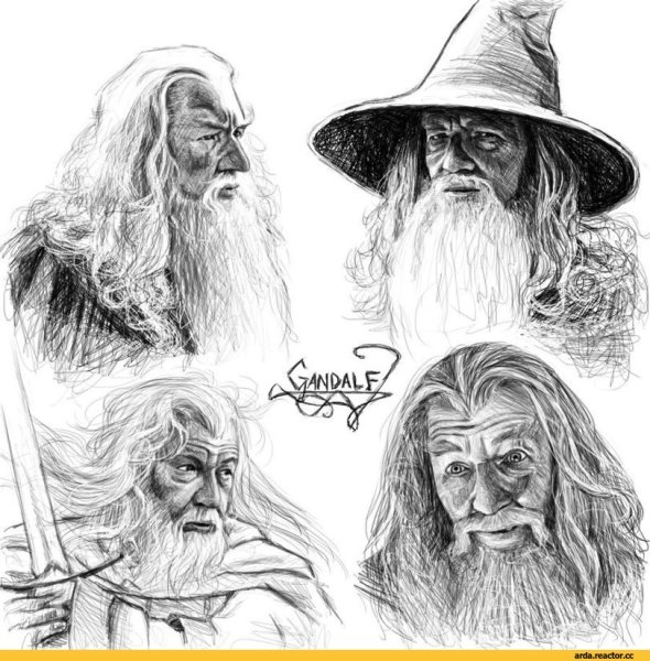 Фродо Сэм Гендальф дерево