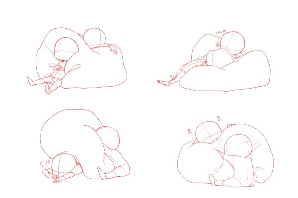 Позы для рисования детей