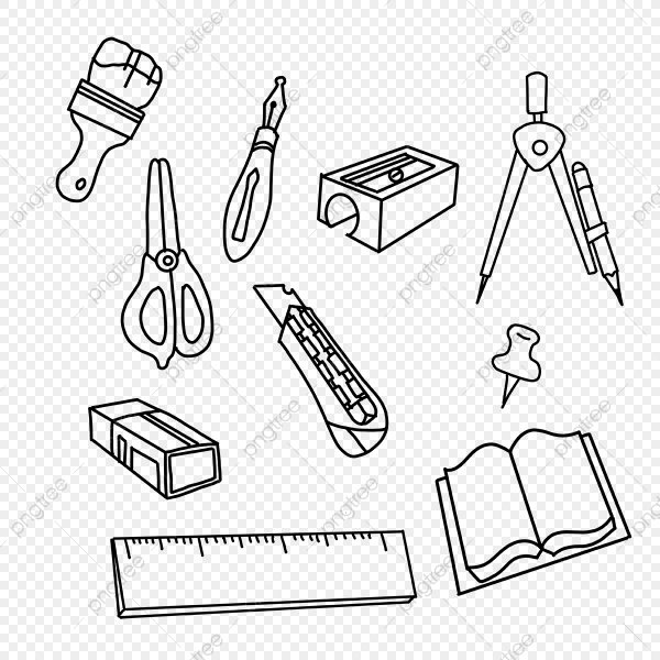 Канцтовары вектор