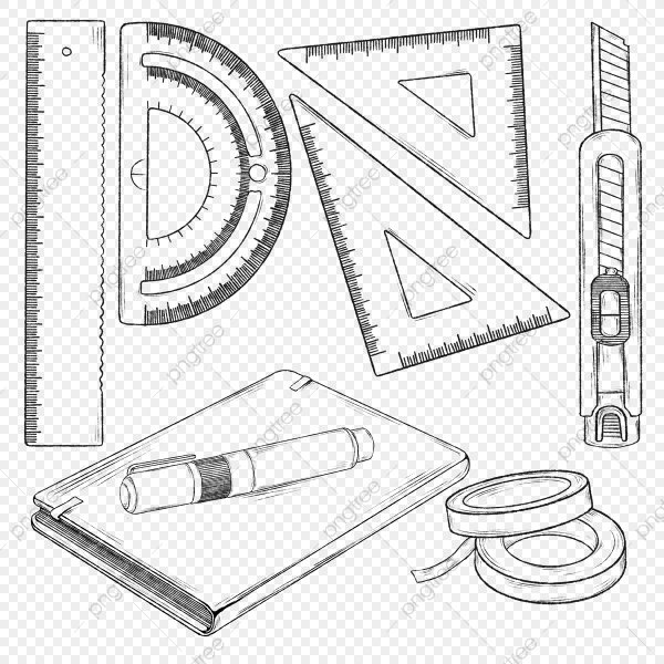 Канцелярия нарисовать фото