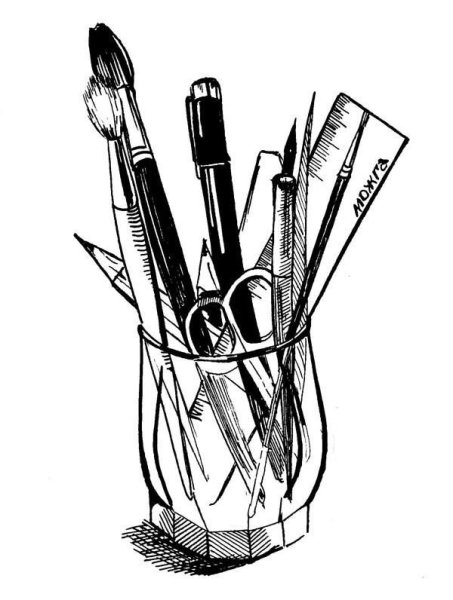 Канцелярия эскиз