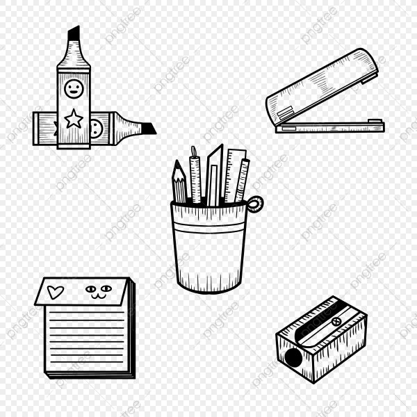 Как рисуется канцелярия