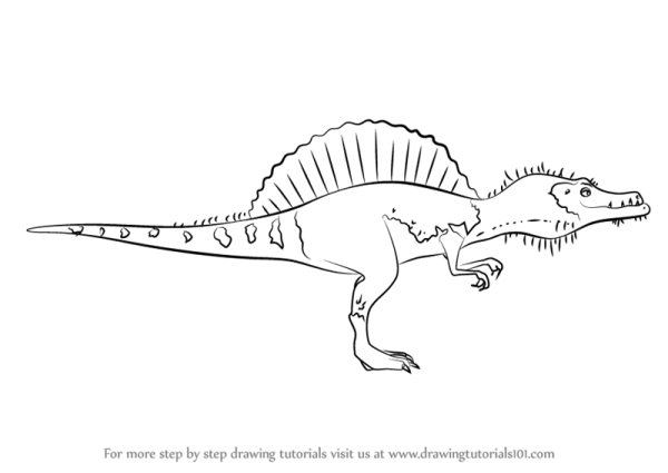 Поезд динозавров Спинозавр