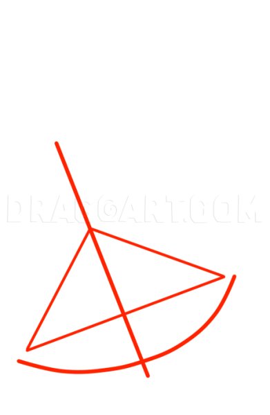 Арбалет рисунок поэтапно