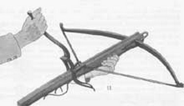 Взводный механизм для арбалета