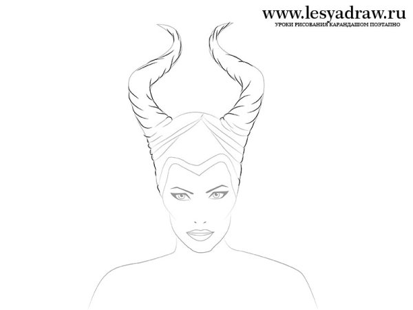 Картина Малифисента владычуца тьмы