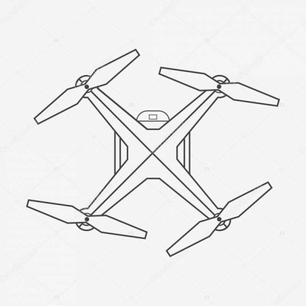 Квадрокоптер раскраска