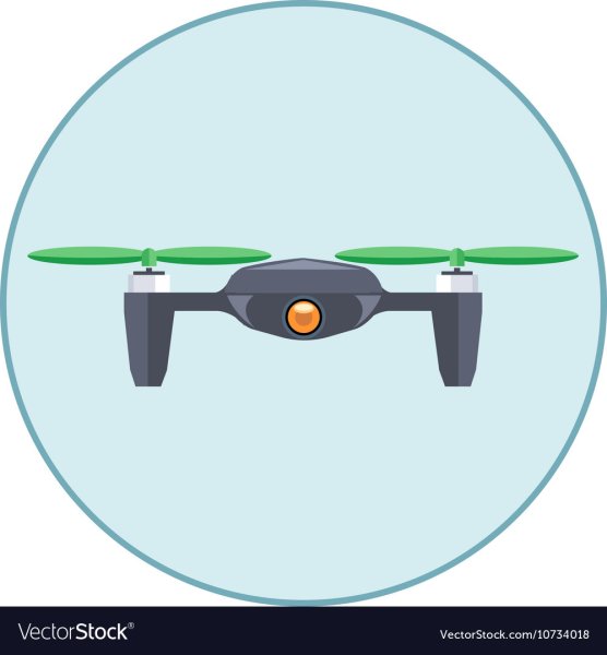Квадрокоптер нарисовать